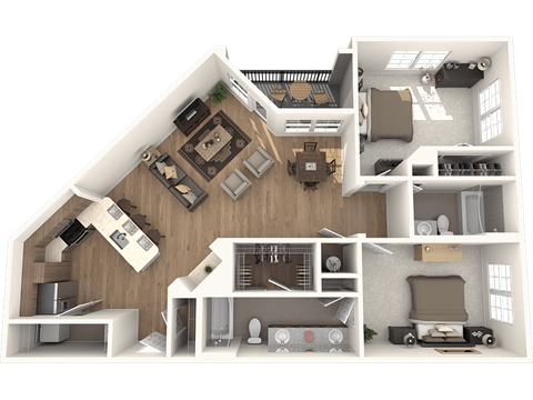 The Cooper Floor Plan at The Standard, Charleston, SC, 29412